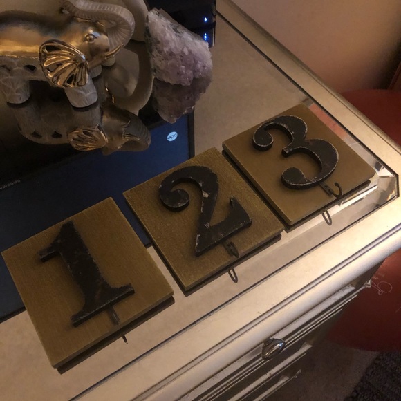 Modern Farmhouse Number Wall Hangers - Picture 2 of 3